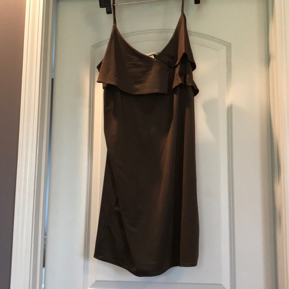 Dark Green Sun Dress